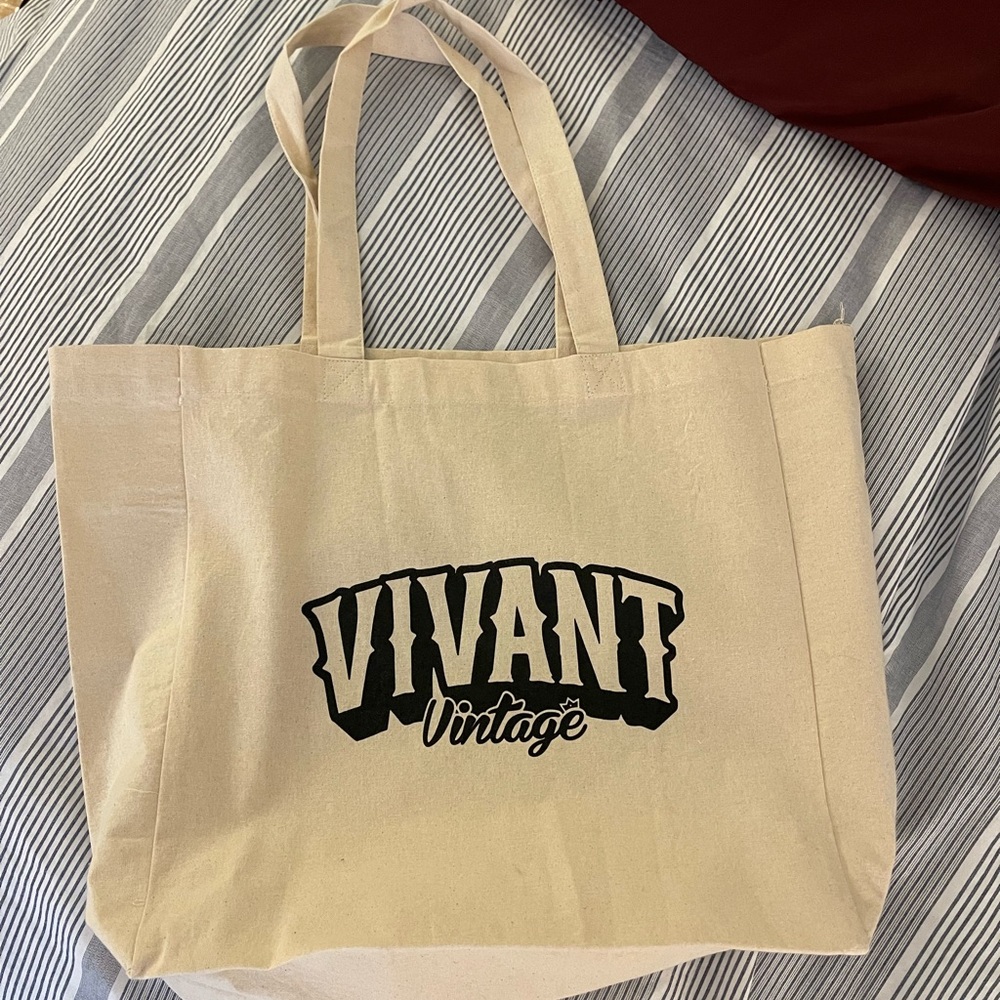 Vivant vintage tote bag